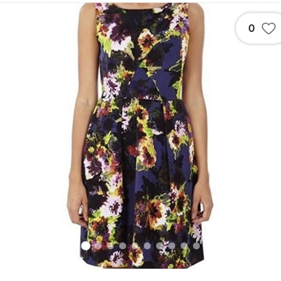 Cenia NY Women's Printed Fit and Flare Dress - Picture 1 of 4